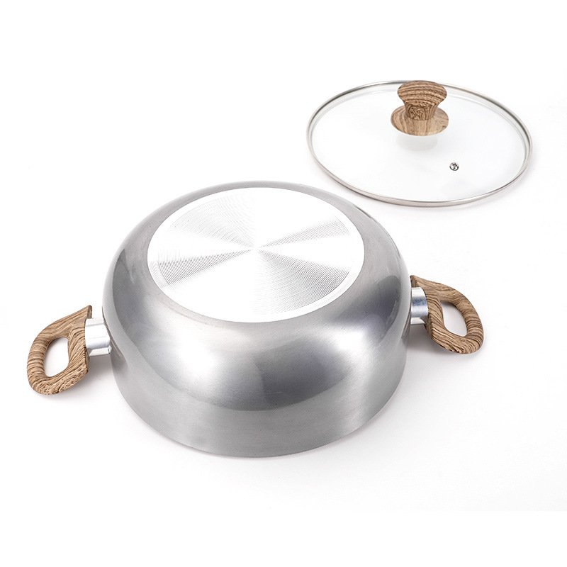 多用途不沾鍋附耐熱玻璃蓋