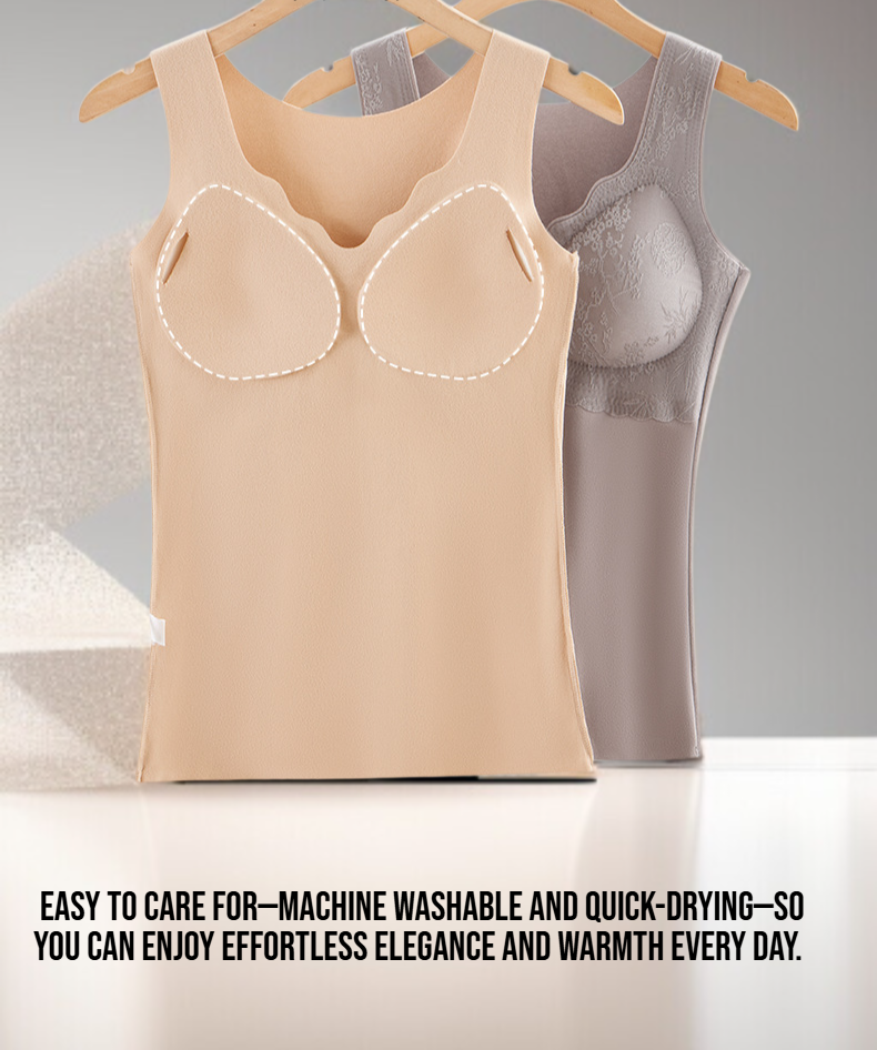 Lightweight warm vest for winter layering