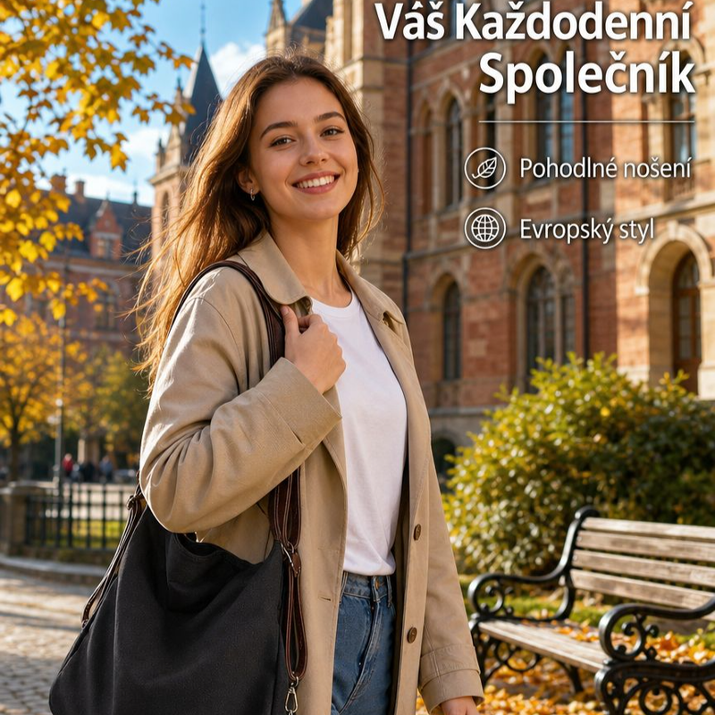 Nová stylová školní taška pro studentky, kabelka přes rameno