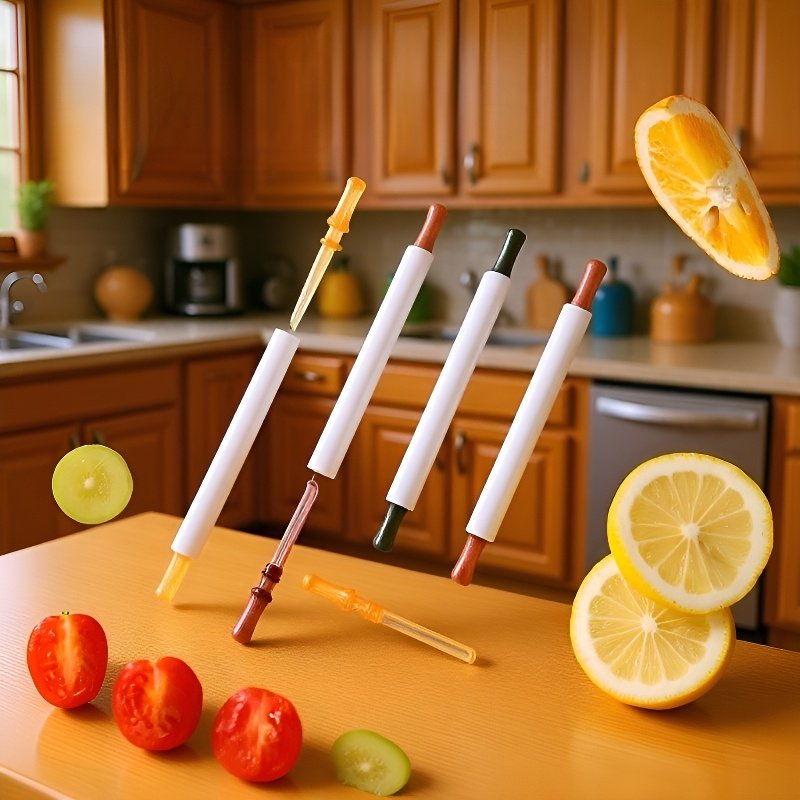 Food-grade fruit forks and fruit knives