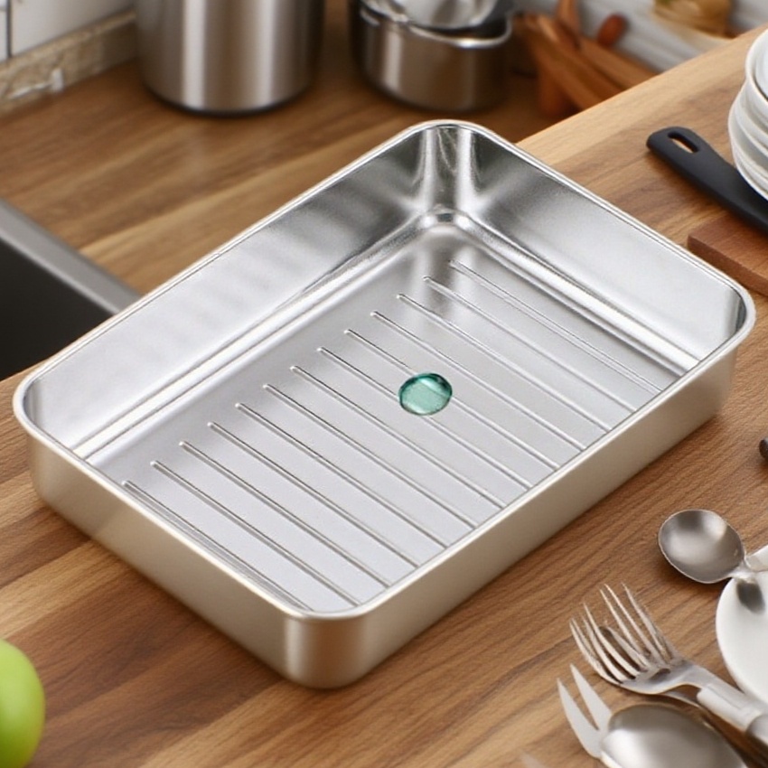 سميكة الفولاذ المقاوم للصدأ 304 حالة جديدة لحفظ