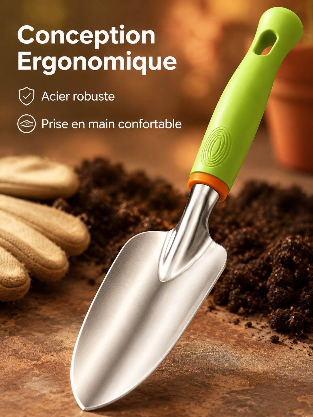Ensemble d'outils de jardinage 5 pièces pour la maison
