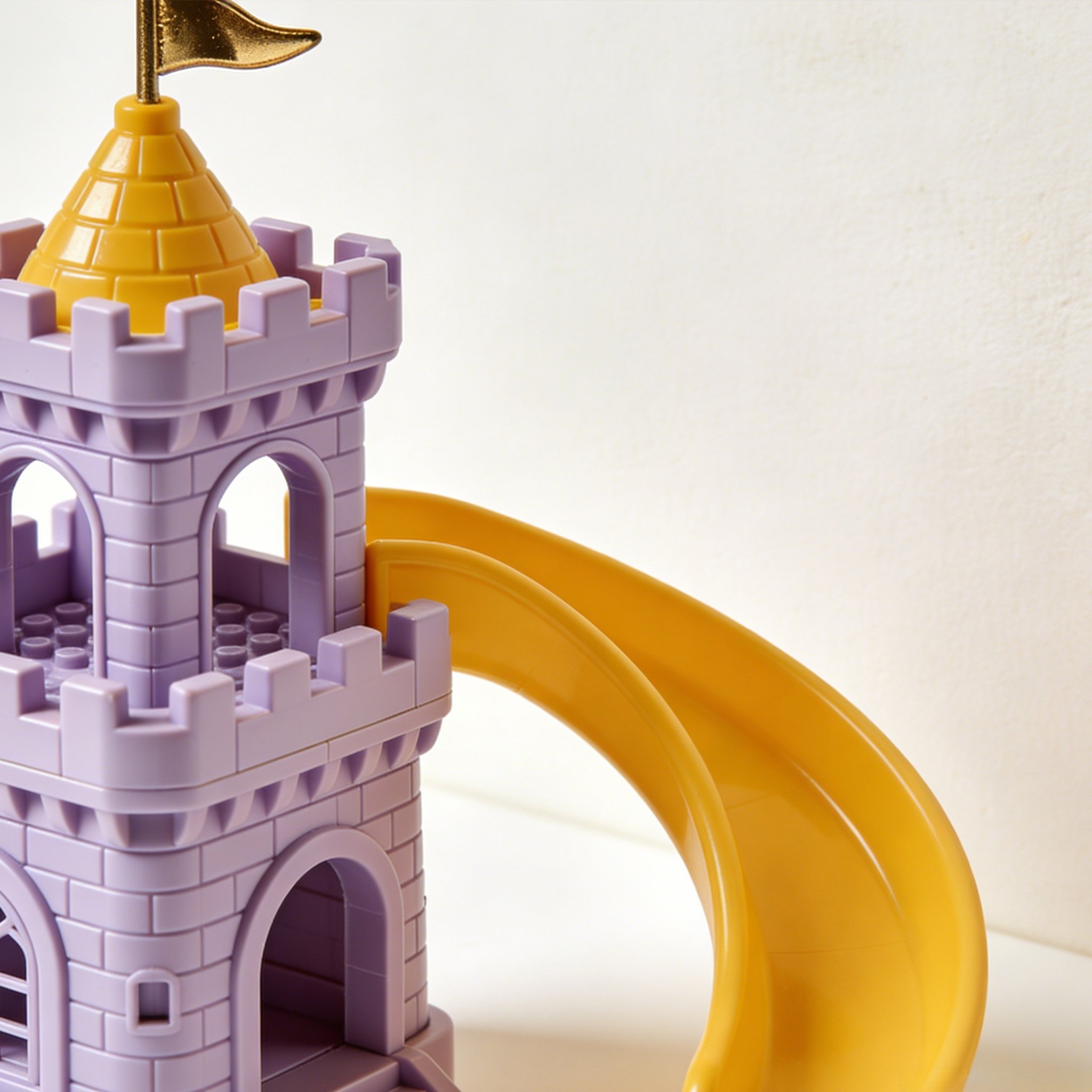 子供がキッズキャッスルで遊ぶ様子