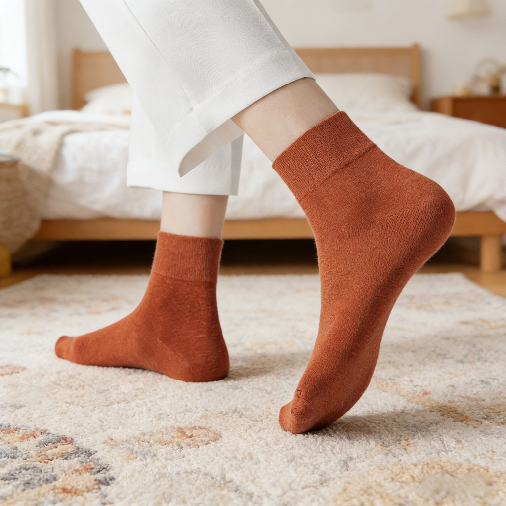 Women's breathable mesh knee-high socks