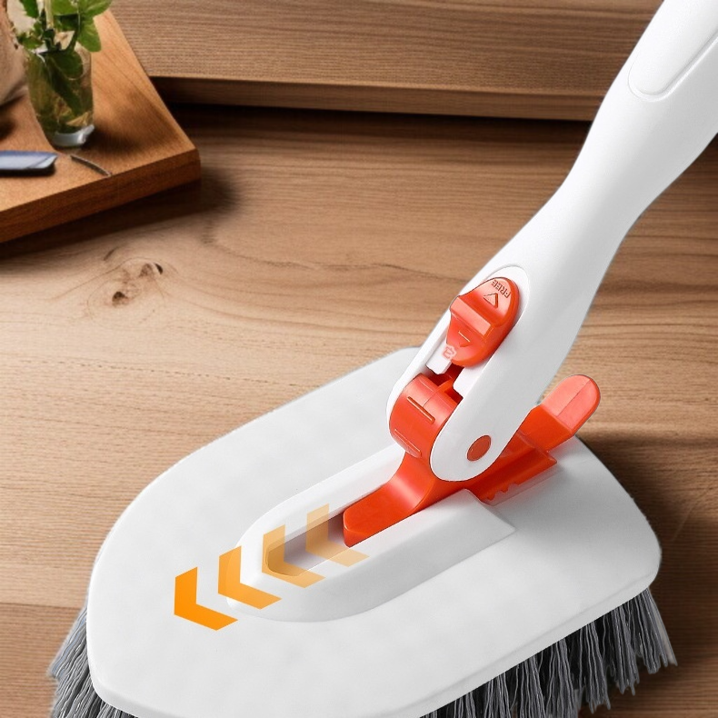 가정용 욕조 브러쉬 다용도 트리플 욕실 청소 브러쉬 바닥 타일 브러쉬 파도 욕조 청소 도구