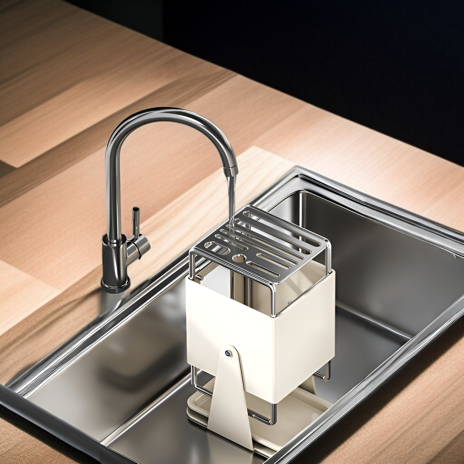 سهولة الوصول إلى السكاكين مع حامل دوار