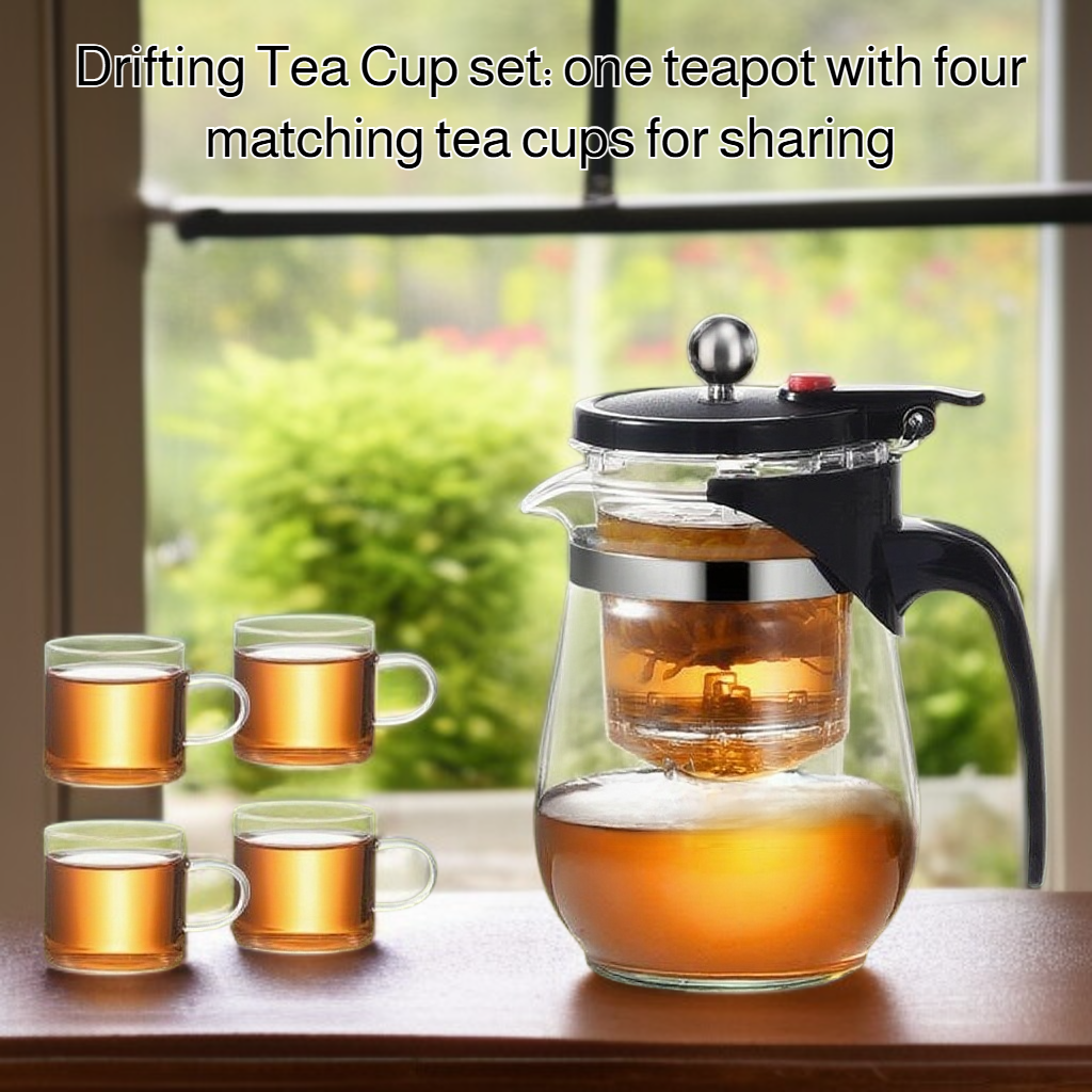 One pot four cup teapot