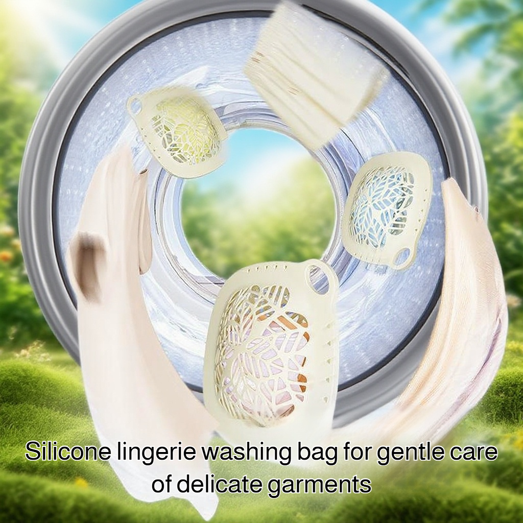 Silicone underwear cleaning bag