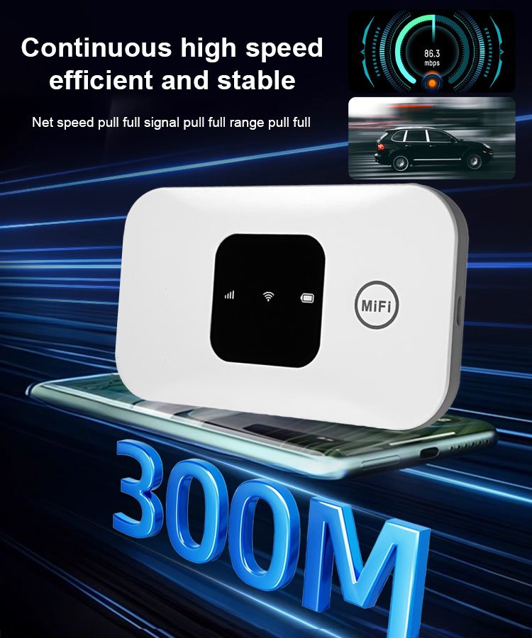 【Lifetime Free】Your Pocket 5G WiFi Router, Strong signal, fast network speed