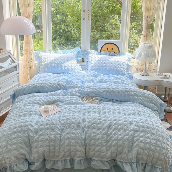 ชุดผ้าปูที่นอนสีพื้น 4 ชิ้น