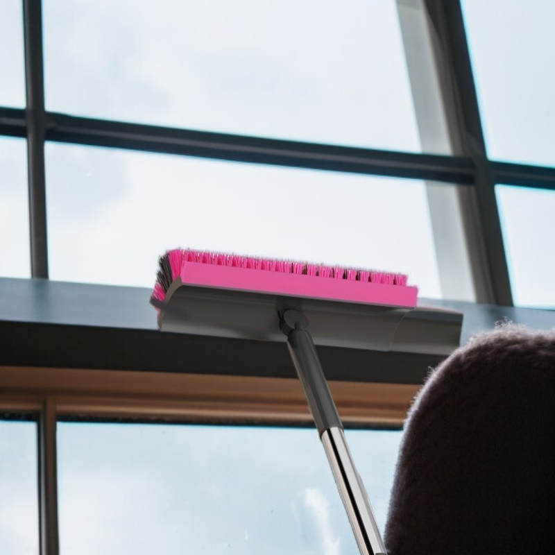 뉴 업그레이드 다용도 틈새 바닥 브러쉬 긴 손잡이 욕실 틈새 청소 브러쉬 화장실 바닥 브러쉬