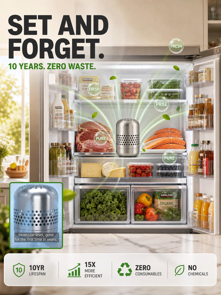 [Effect lasts for 10 years] Refrigerator deodorizer
