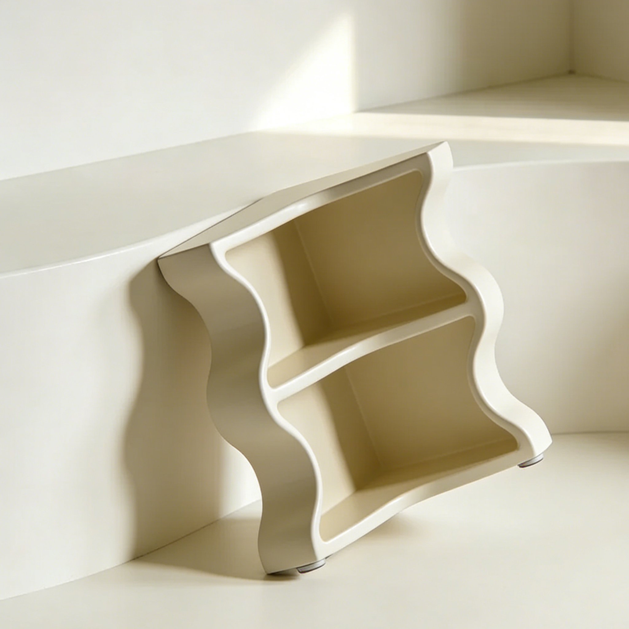 デスクコーナー収納ラック 