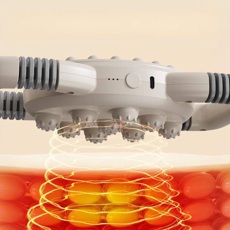 Portable fat-burning massager