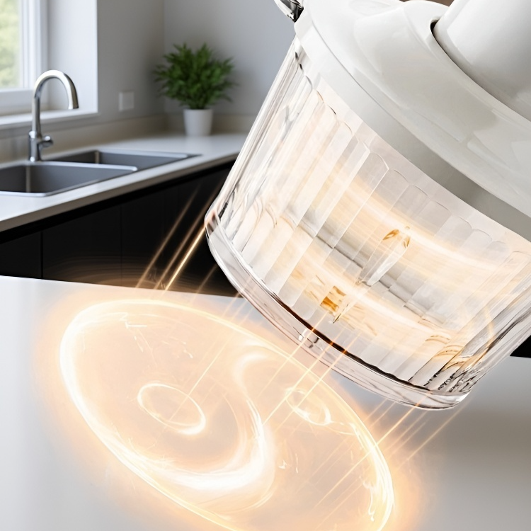 위생적인 재료 투입구 모습