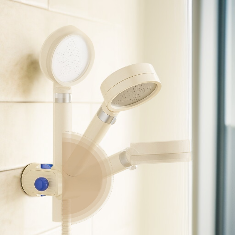 욕실 샤워기 받침대 빨판 고정 탑 스프레이 이동식 샤워기 샤워기 목욕 필수
