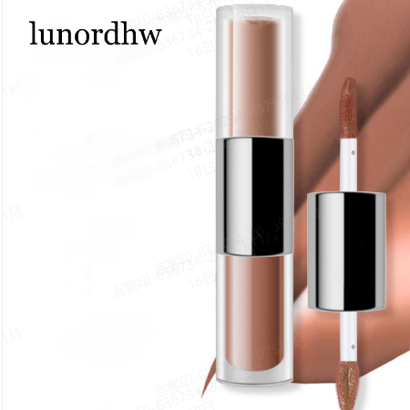 ลิปกลอสเนื้อแมตต์มันวาว ติดทนนาน 2 หัว (แพ็ค 2 ชิ้น)