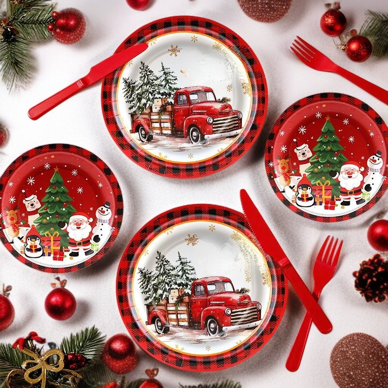 크리스마스 용품 일회용 종이컵