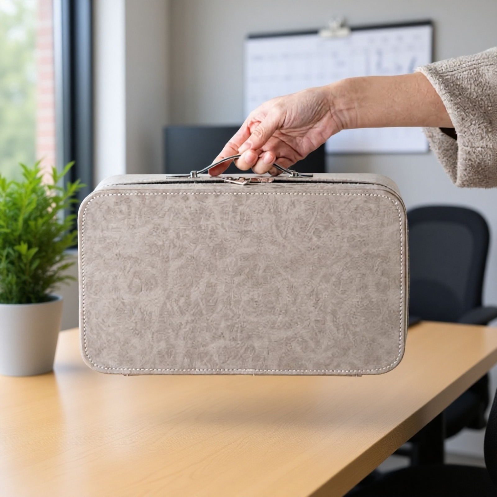 Tea set gift box with teapot and accessories