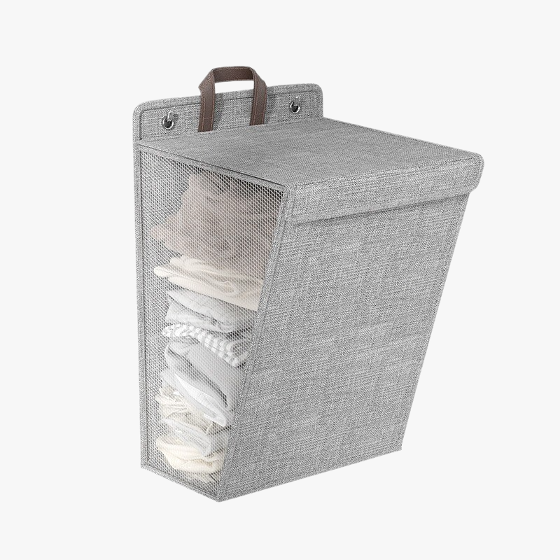 Portable Cotton and Linen Storage Basket Multipurpose Foldable Organizer