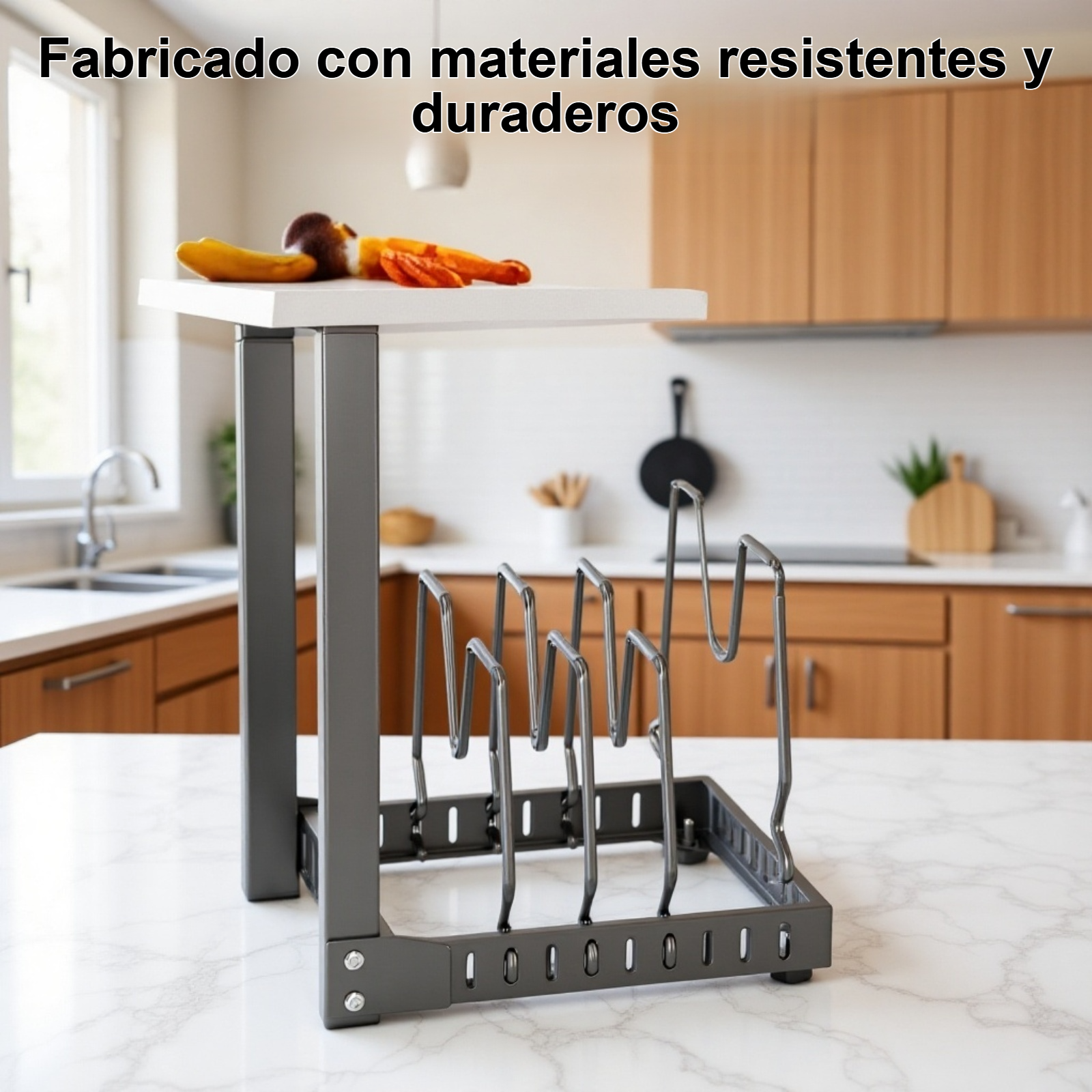 Estante de almacenamiento ajustable para fregadero