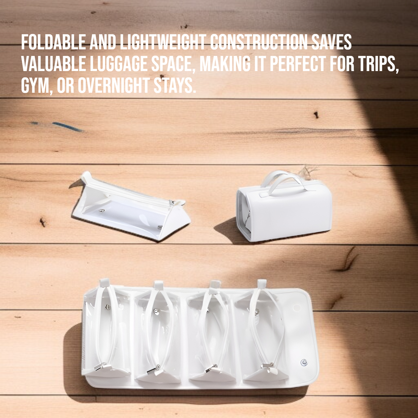 Women's Foldable Large Capacity Toilet Bag