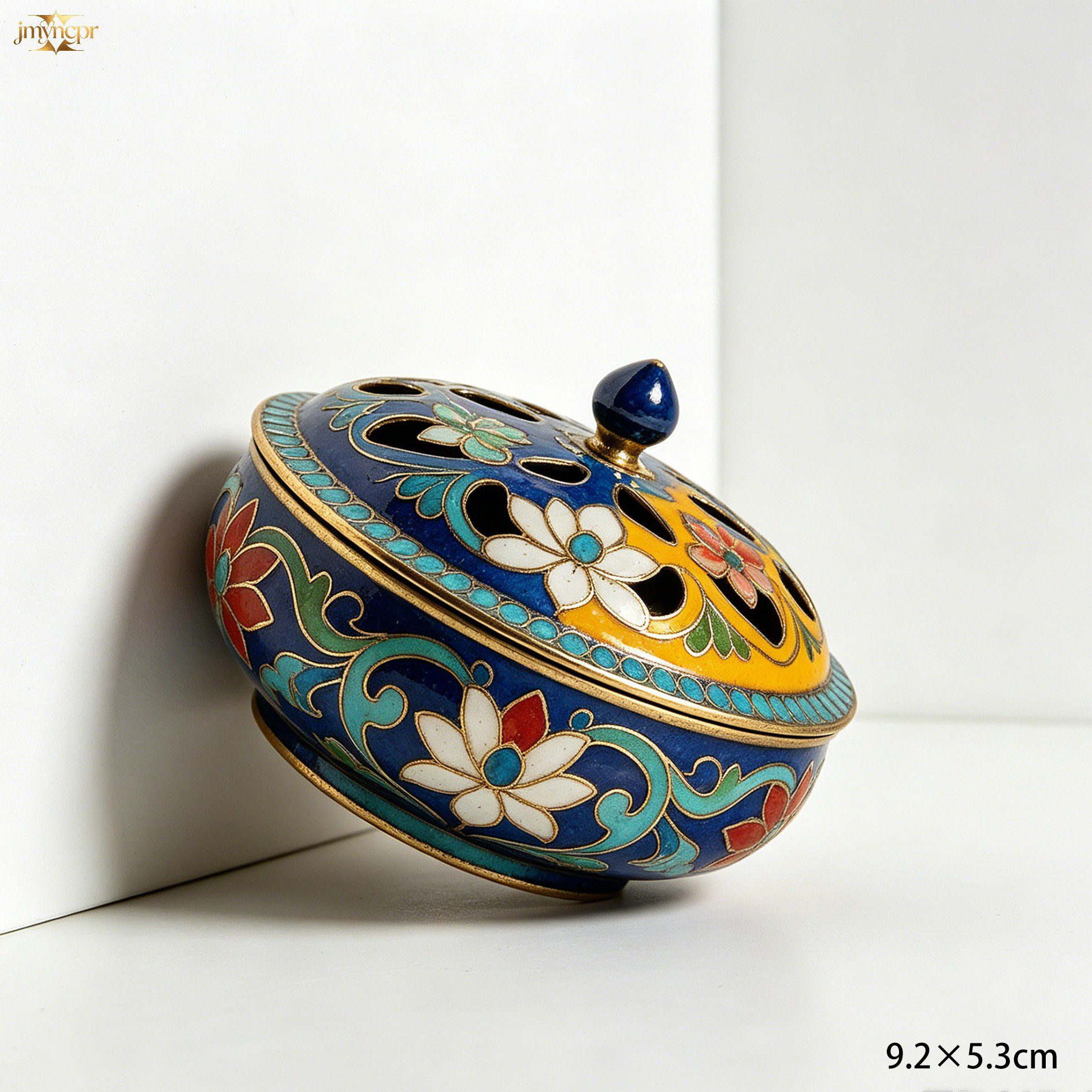 Elegant decorative organizer boxes with intricate patterns