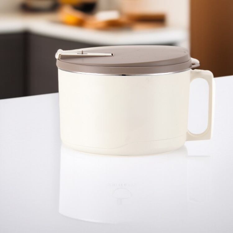 Tazón para fideos instantáneos ideal para oficina