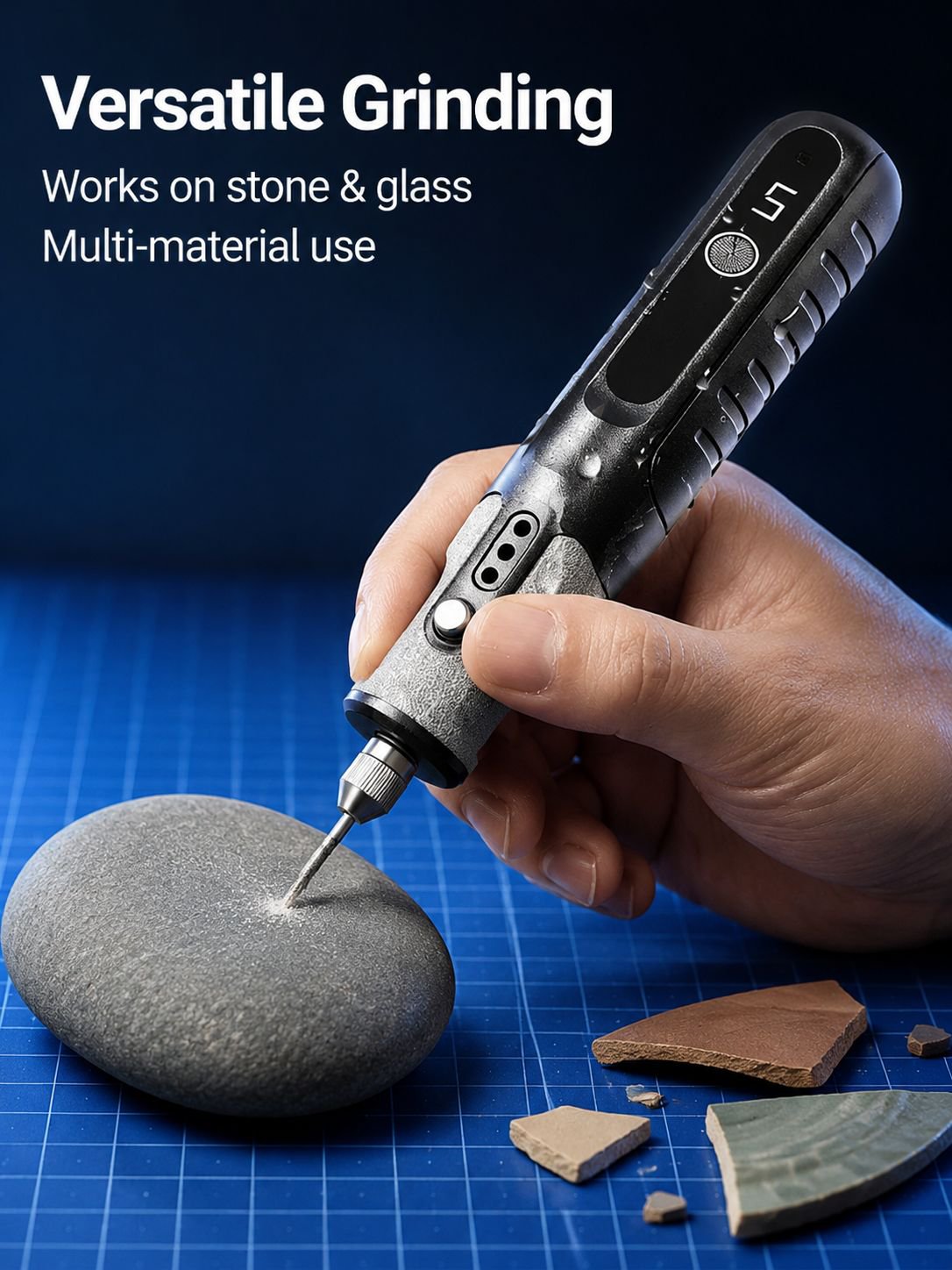 Mini rotary tool kit for polishing and engraving