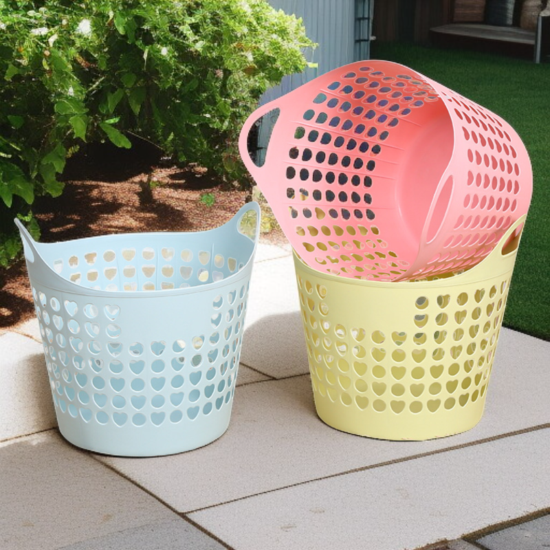 家庭用ランドリーバスケット 大容量収納バスケット