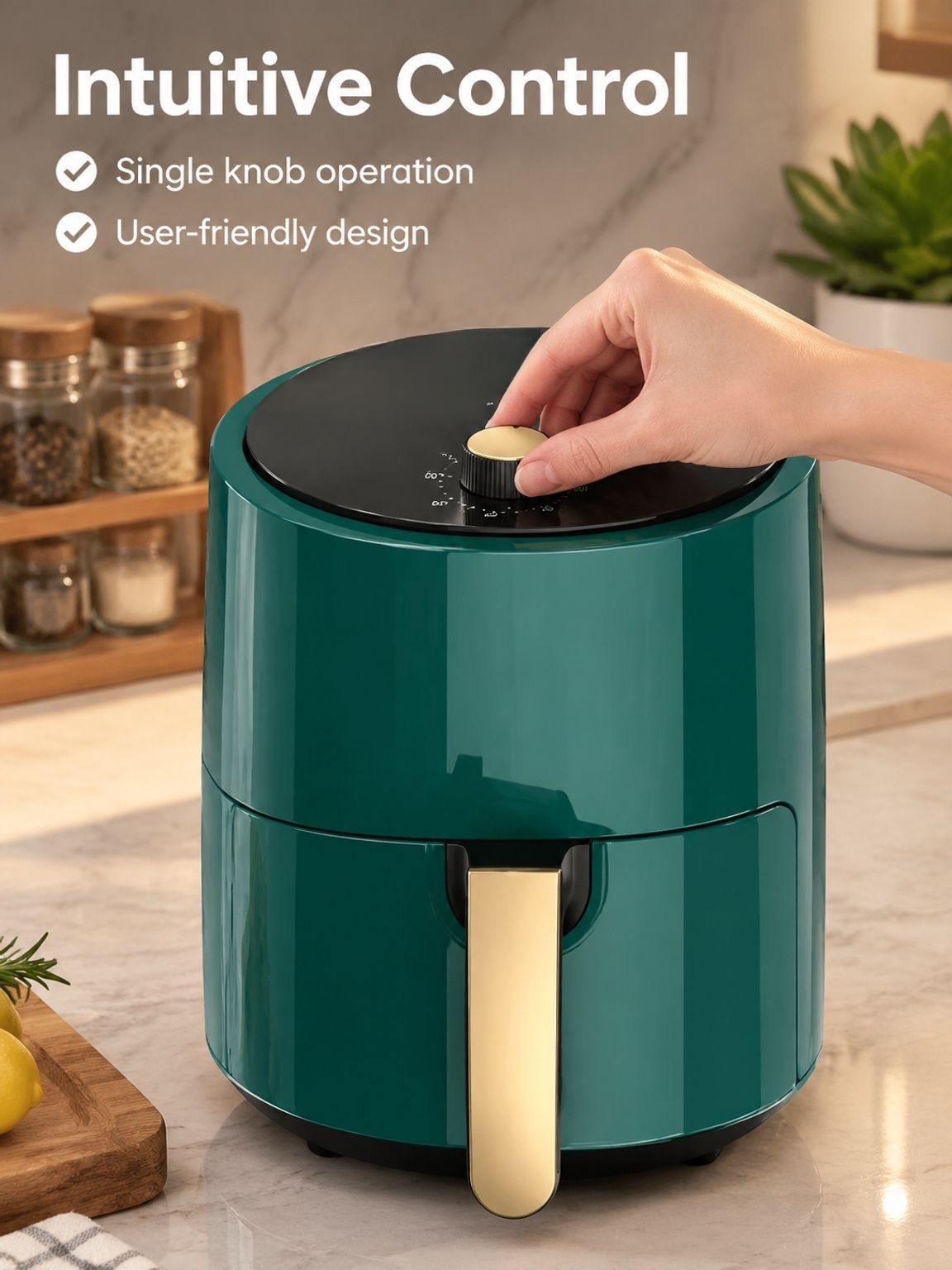 Versatile air fryer for cooking a variety of family favorites