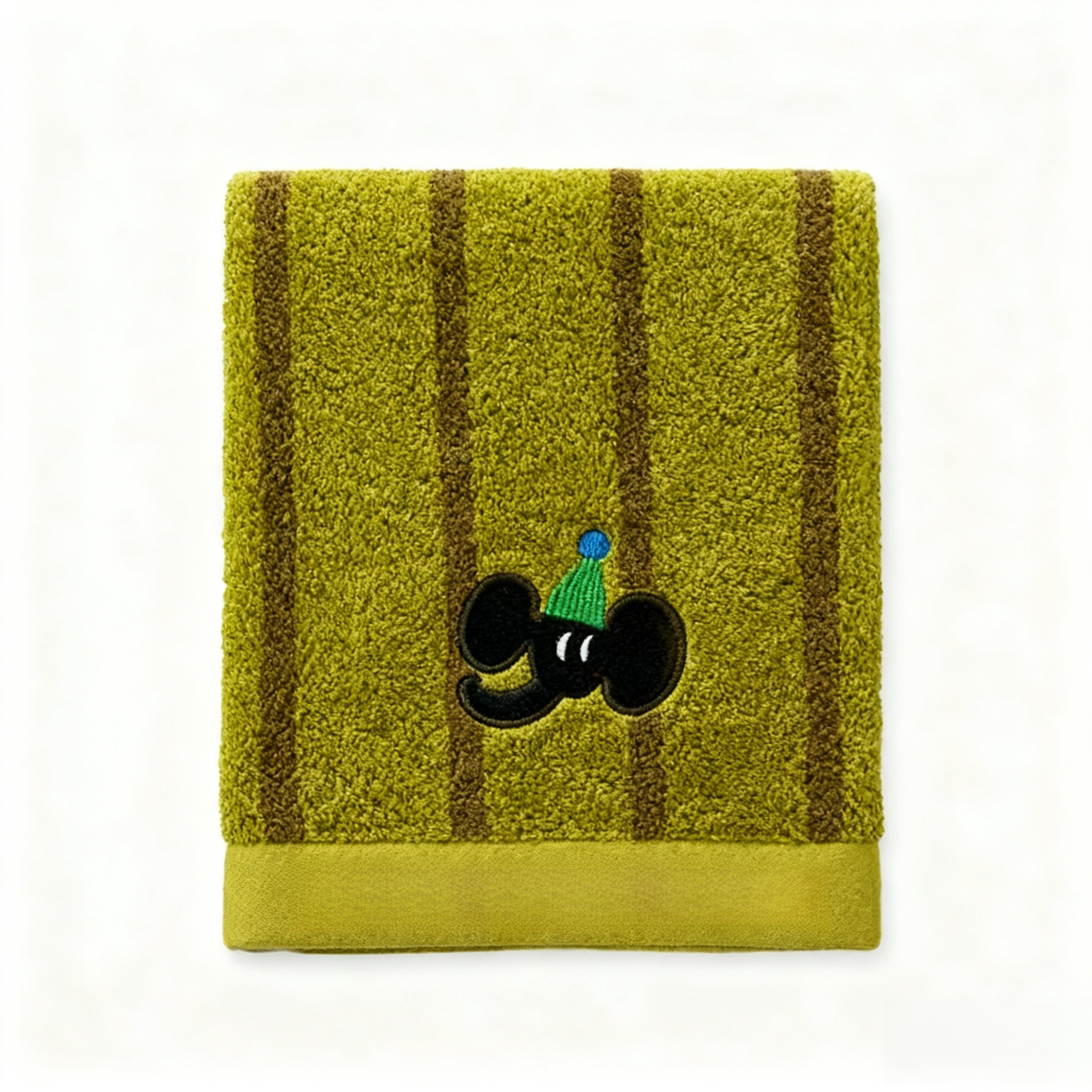 녹색 코끼리 세안 타월 제품 이미지