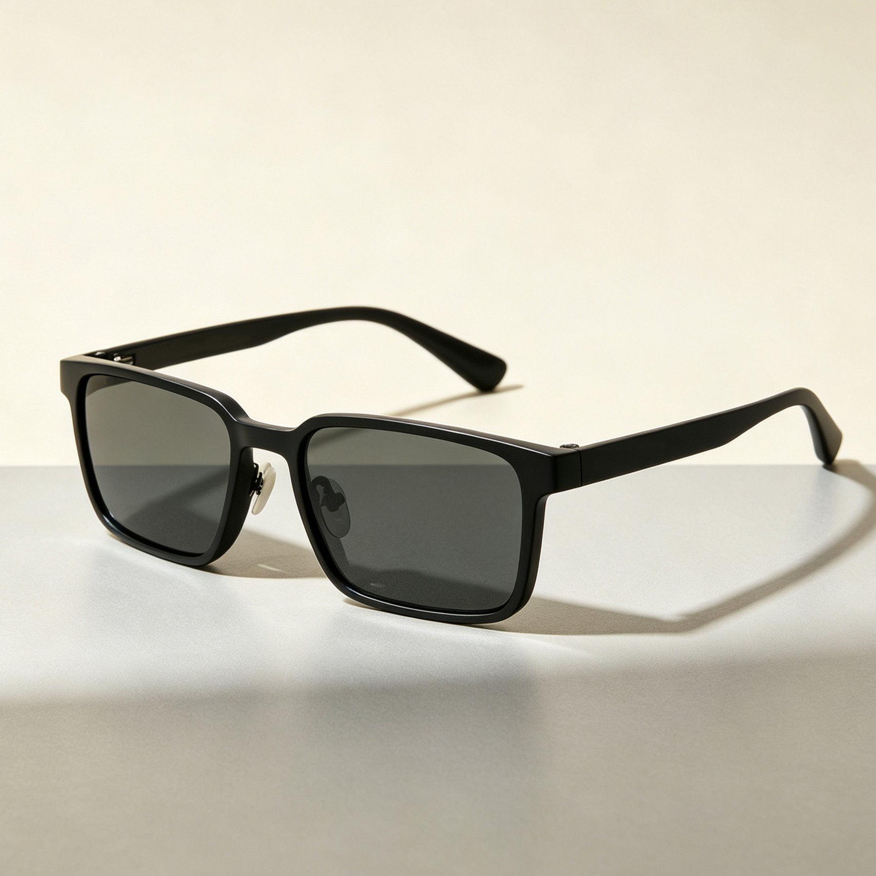 Vintage style square frame sunglasses