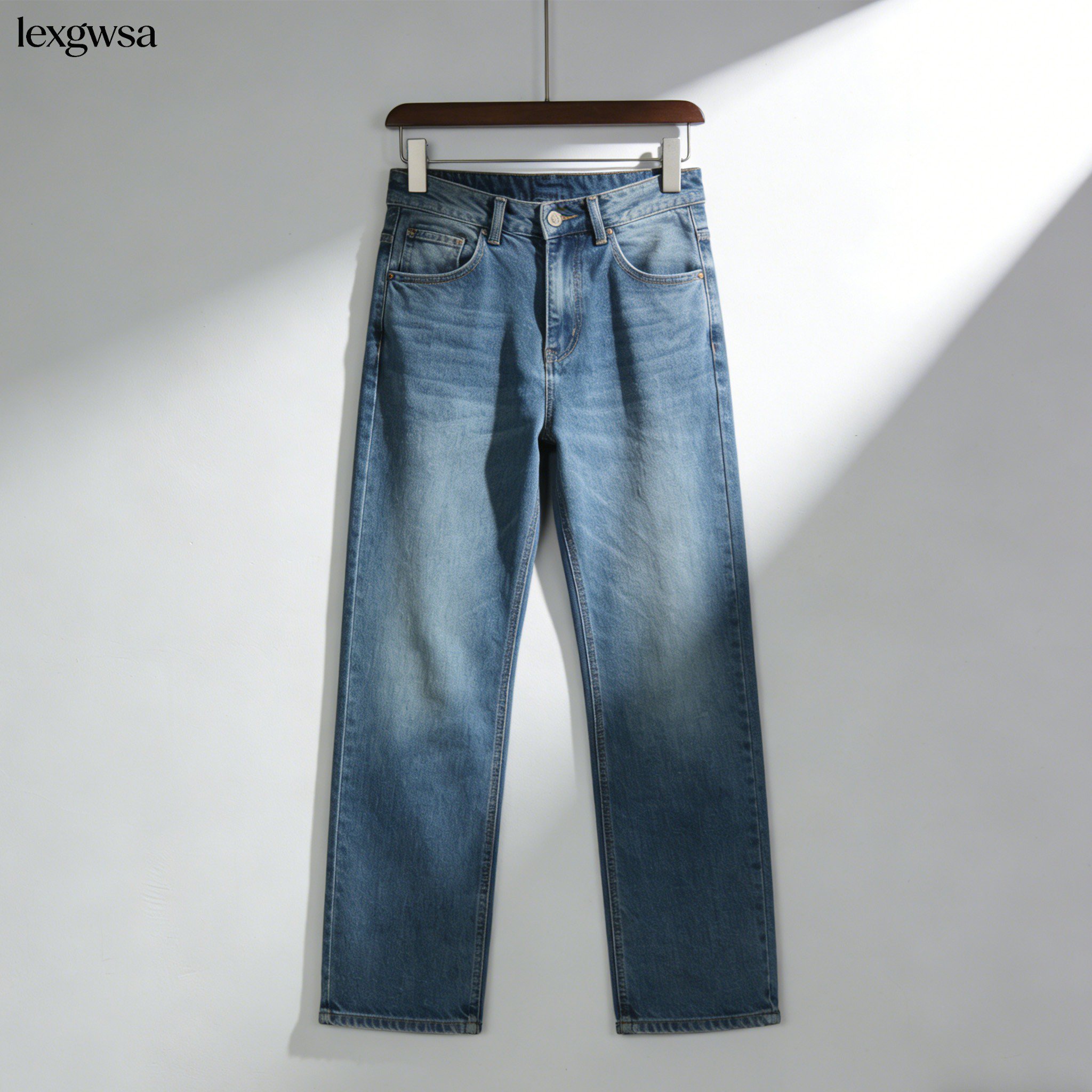 กางเกงยีนส์ทรงเข้ารูป