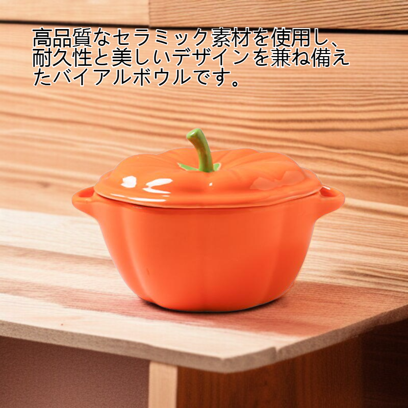 家庭用セラミックふた付きバイアルボウル