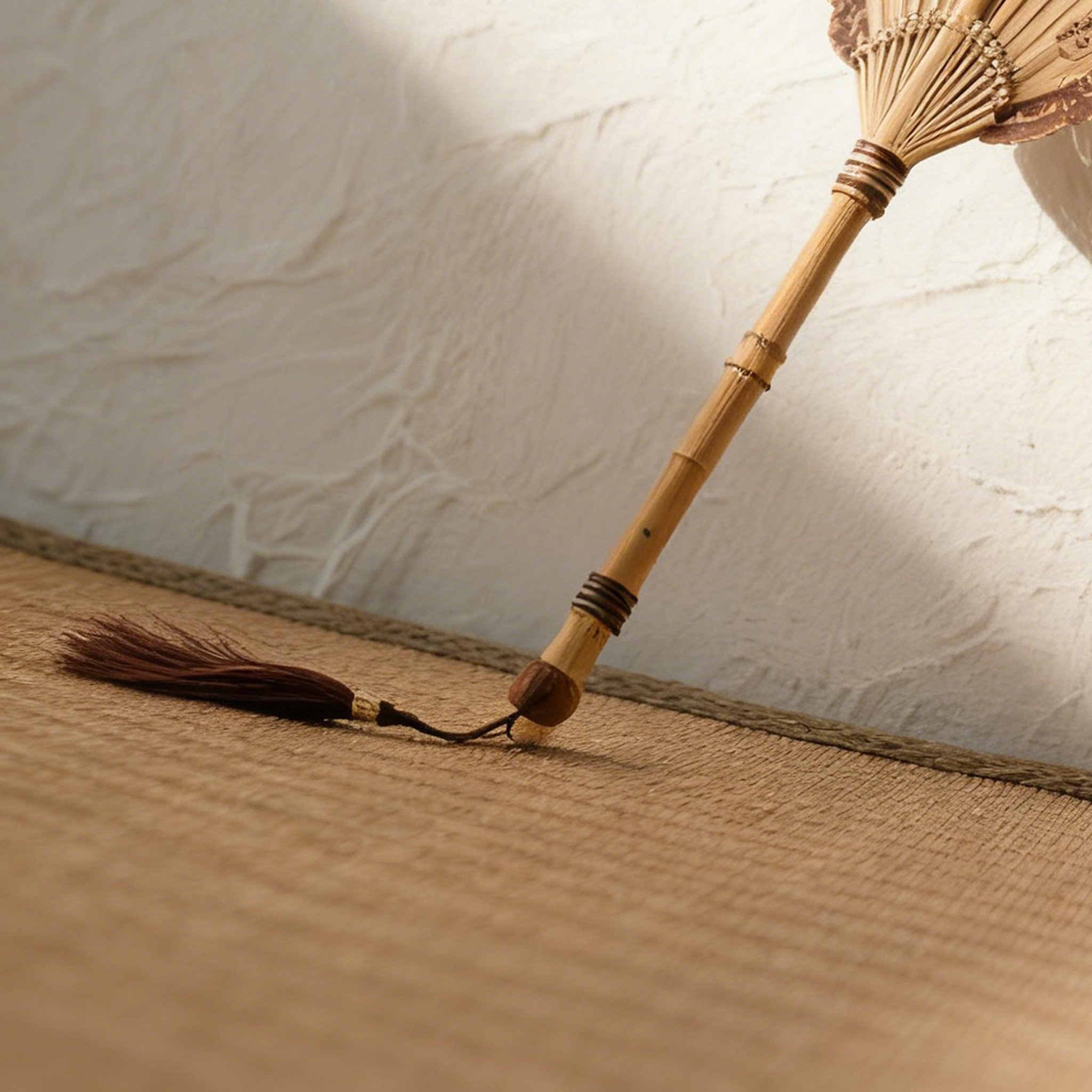 伝統竹編み扇子3点セット