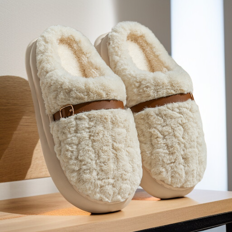 保暖毛拖鞋