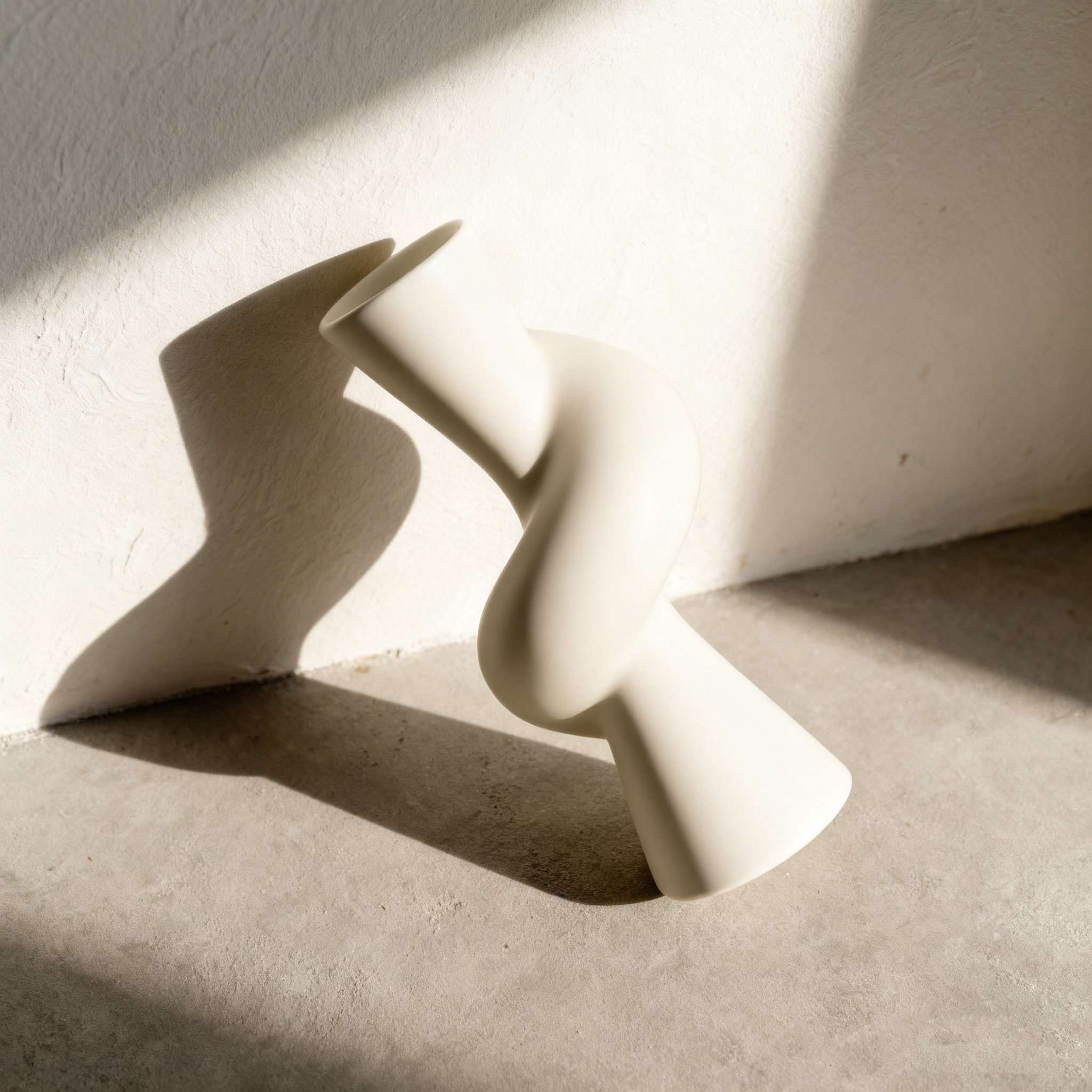 트위스트 세라믹 인테리어 소품 세트 (2개입)