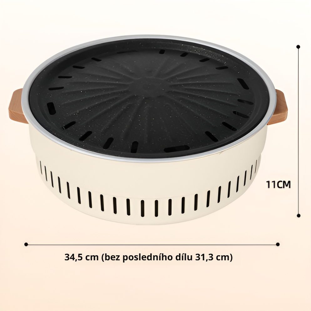 Moderní přenosný gril pro každou příležitost