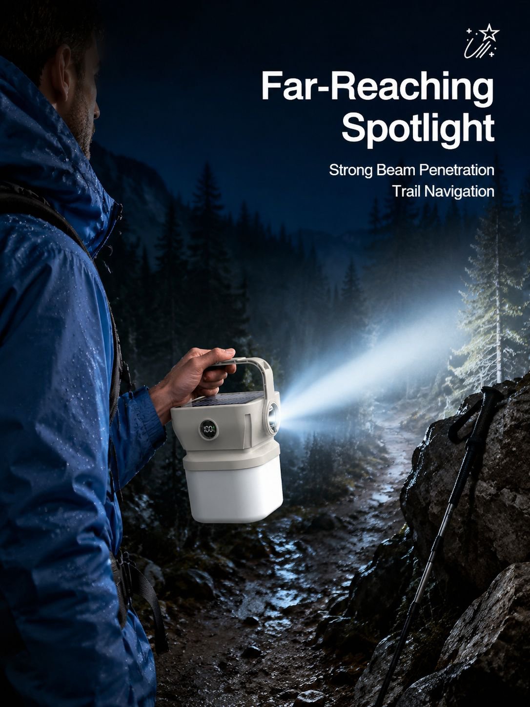 Solar Long-lasting Outdoor Camping Light