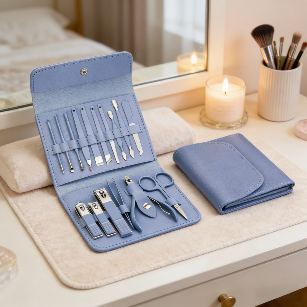 多功能美甲修甲工具套裝