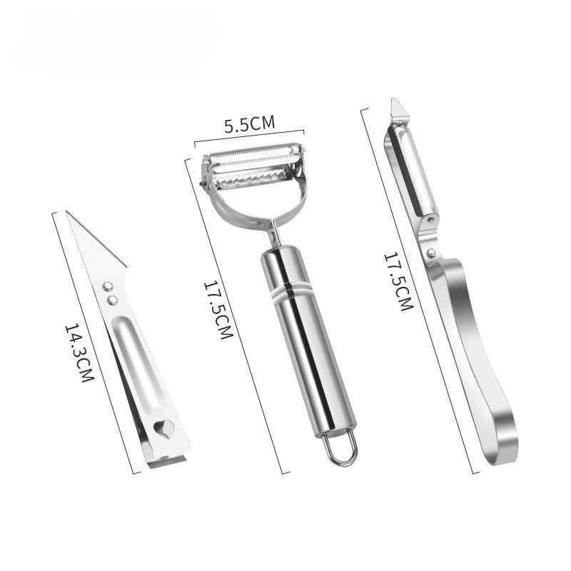 Trio Kitchen Peeler Set