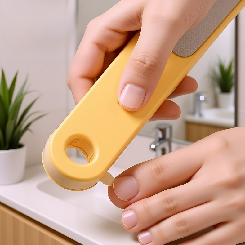 3-in-1 각질제거 발 세척 브러시 및 스크러버