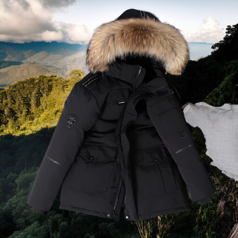 メンズショート冬厚手毛皮襟カジュアルコートレディース日本と韓国の冬ジャケット