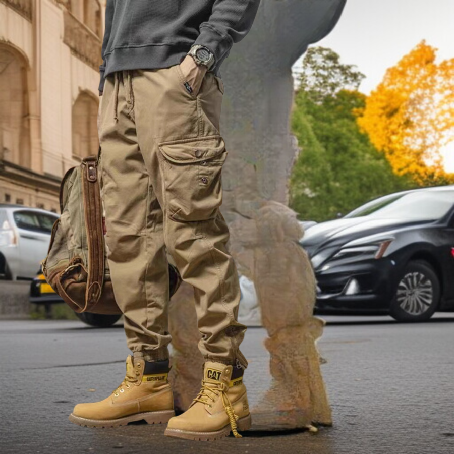 남성 카고 팬츠 카고 팬츠 더티 스트링 내마모성 아웃도어