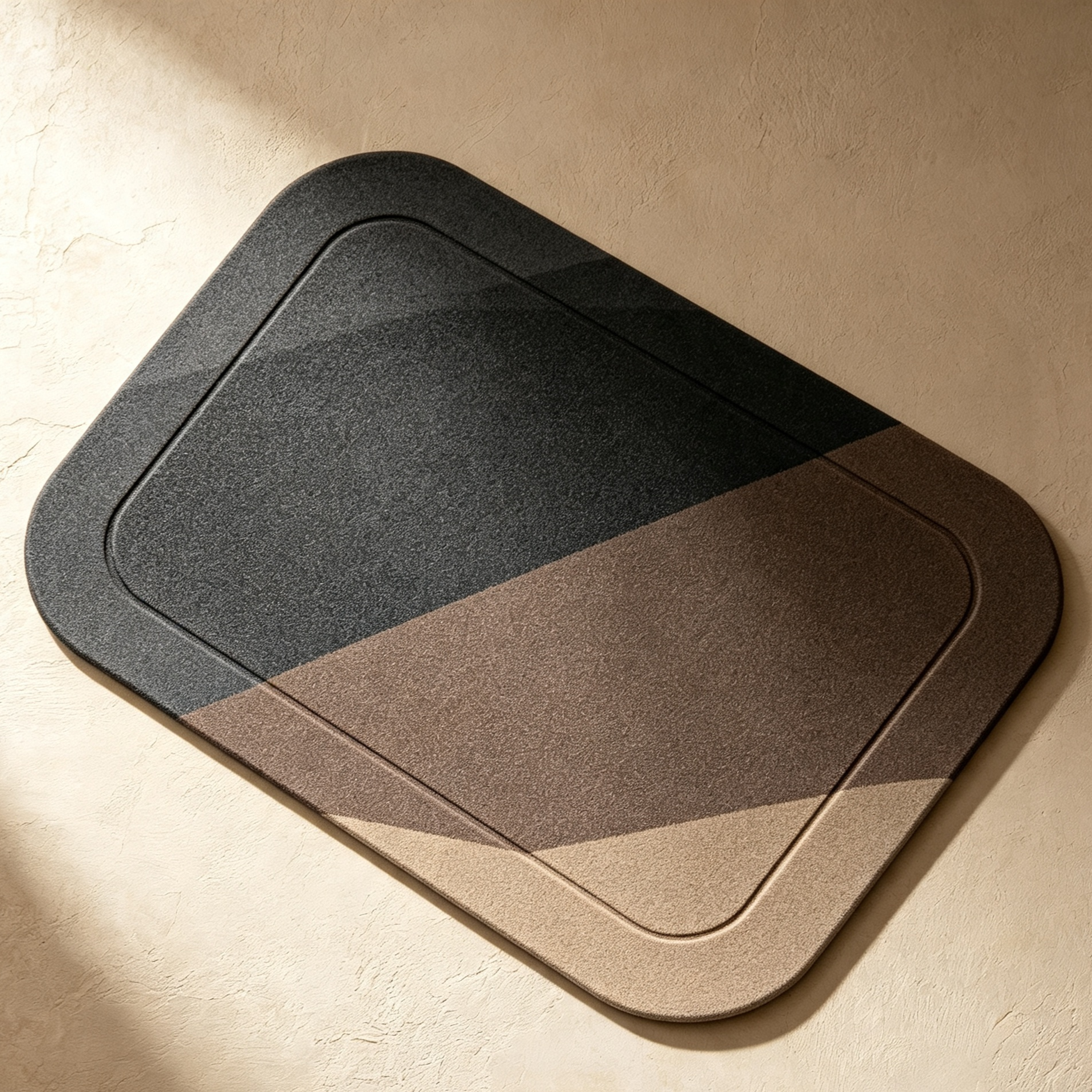 Set of 5 anti-slip floor mats for home safety