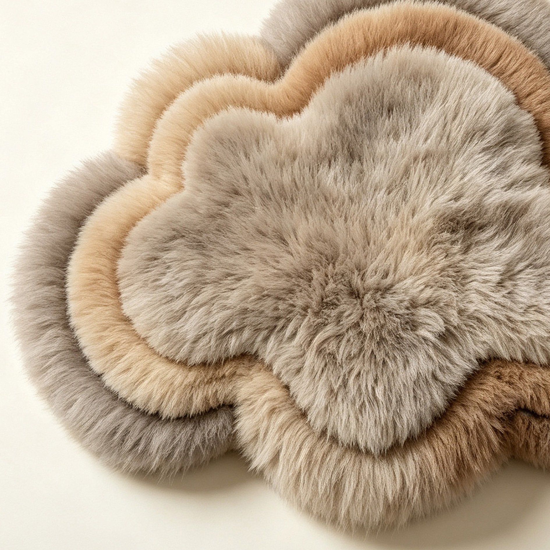 Fluffy Cloud Plush Area Rug for Bedroom