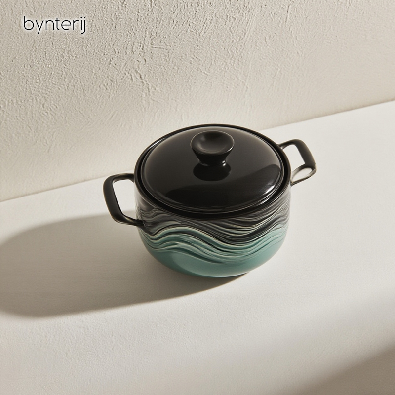 หม้อซุปแบบก้นหนาสำหรับใช้ในครัวเรือน