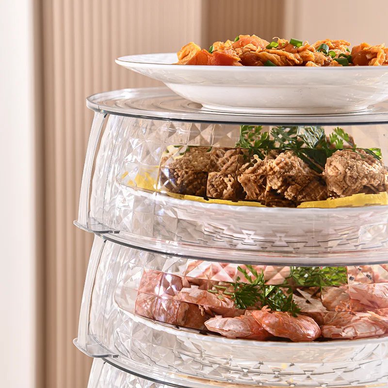 플라스틱 원형 4층 보존기