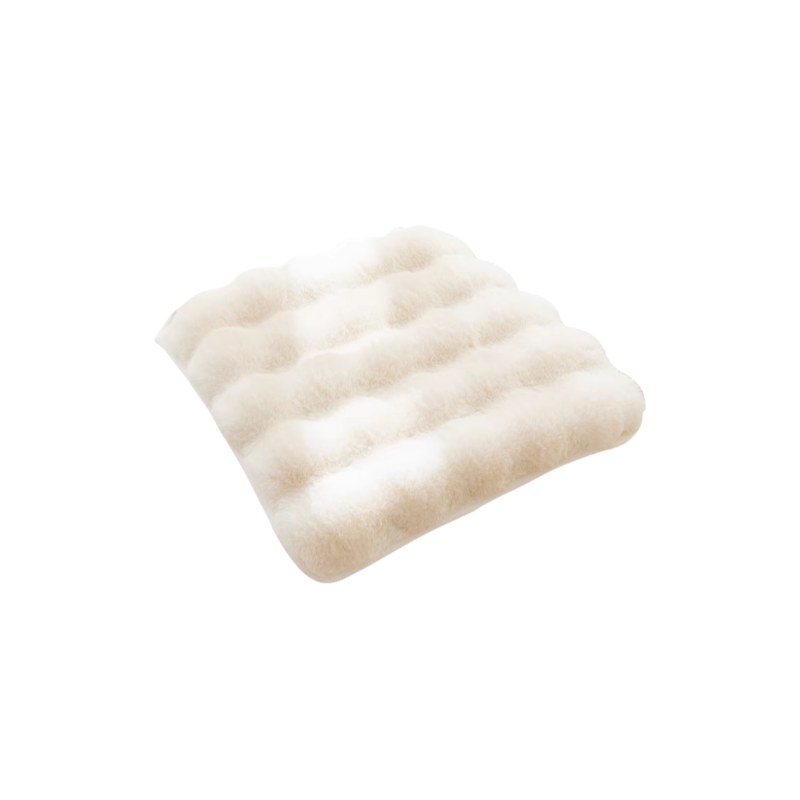 เบาะรองนั่งขนกระต่ายนุ่มสบาย